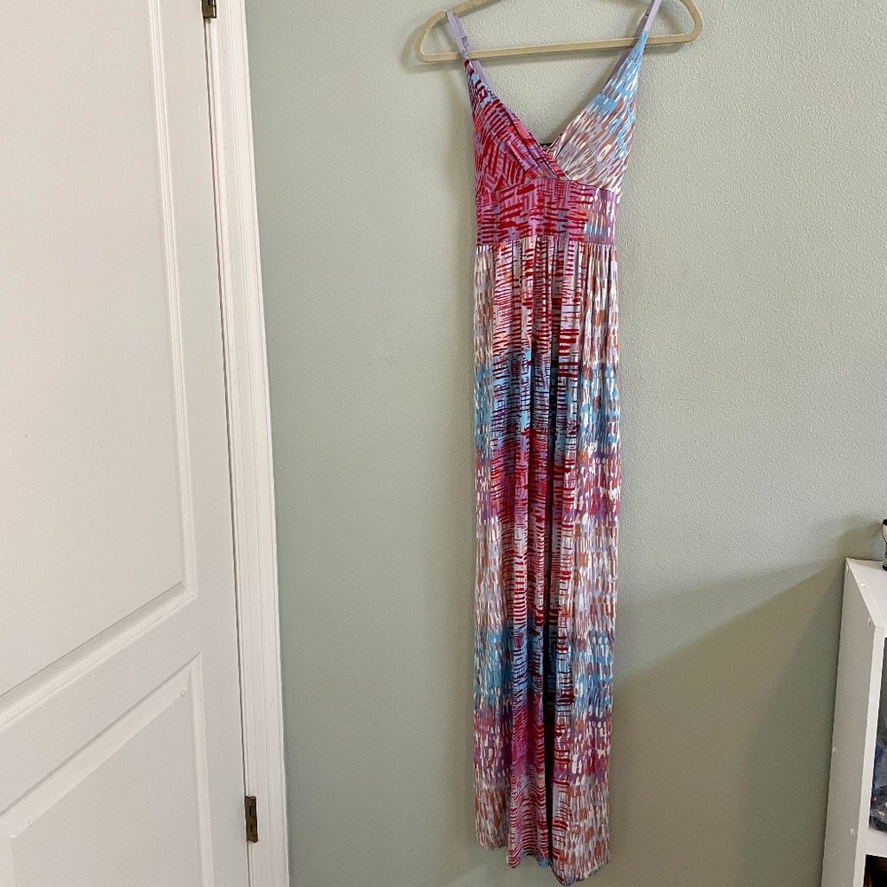 Sleeveless Summer Maxi Dress